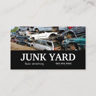 Junk Yard Auto Wrecking Removal Recycling Metal Bu