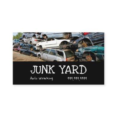 Junk Yard Auto Wrecking Removal Recycling Metal Bu