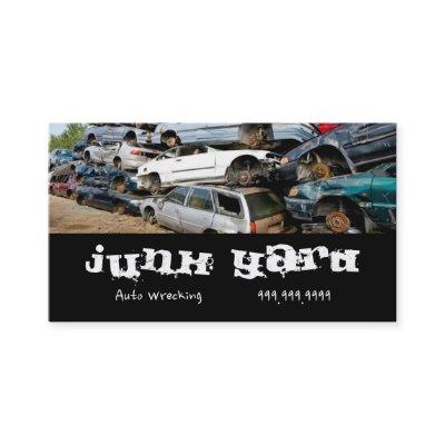 Junk Yard Auto Wrecking Removal Recycling Metal