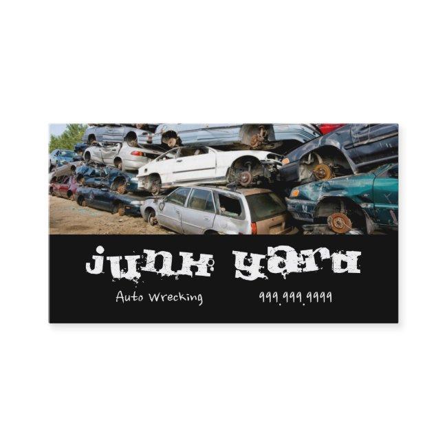 Junk Yard Auto Wrecking Removal Recycling Metal