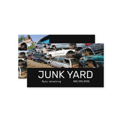 Junk Yard Auto Wrecking Removal Recycling Metal