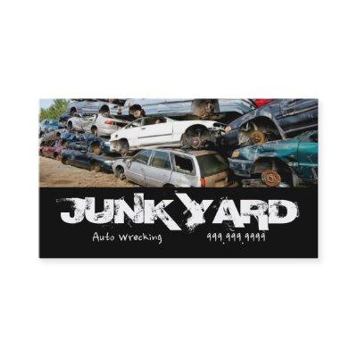 Junk Yard Auto Wrecking Removal Recycling Metal