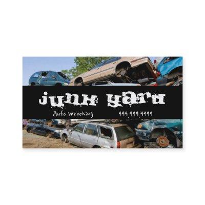 Junk Yard Auto Wrecking Removal Recycling Metal
