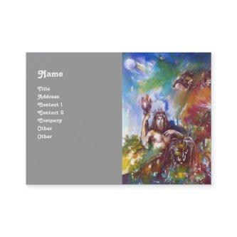 JUPITER AND LION , grey white blue brown