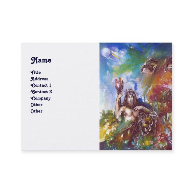 JUPITER AND LION , white