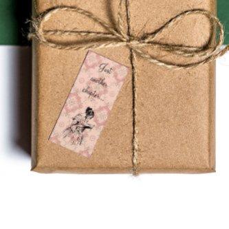 Just another chapter... vintage pink card Bookmark
