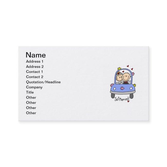 Just Married Bride and Groom T-shirts and Gifts