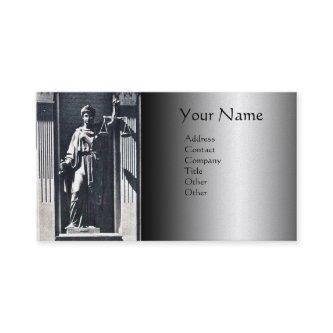 JUSTICE LEGAL OFFICE,ATTORNEY Metallic Monogram