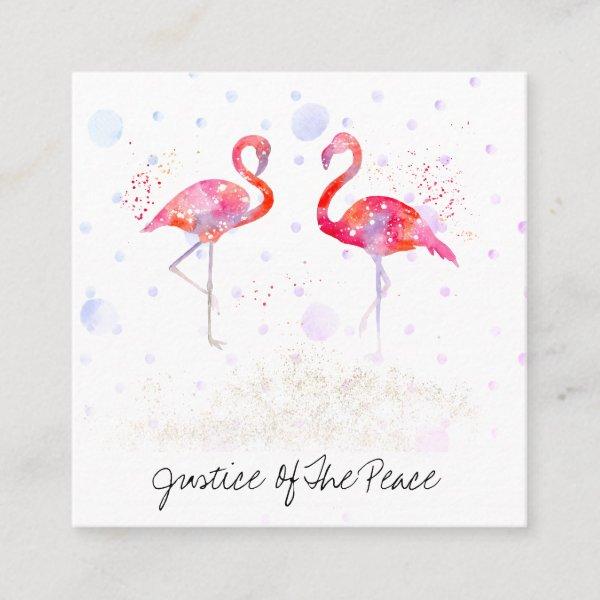 *~* JUSTICE OF THE PEACE - Weddings Two Flamingos Square