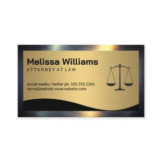 Justice Scales | Gold Metallic