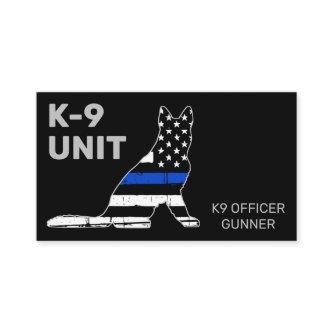 K9 Unit Law Enforcement Thin Blue Line Police Dog