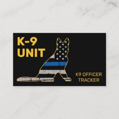 K9 Unit Thin Blue Line Law Enforcement Police Dog