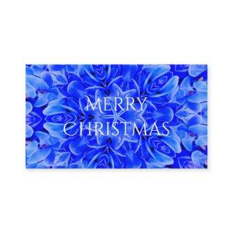 Kaleidoscope Design Blue Purple Floral Art