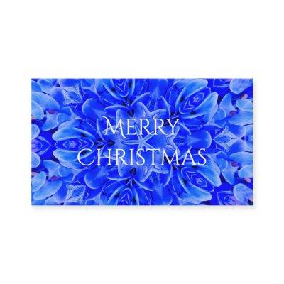 Kaleidoscope Design Blue Purple Floral Art