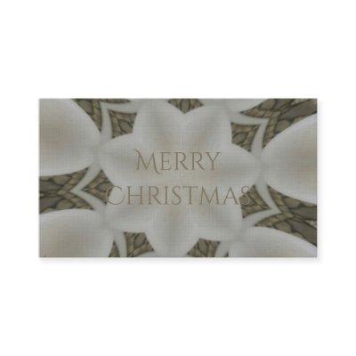 Kaleidoscope Design Flower Soft White