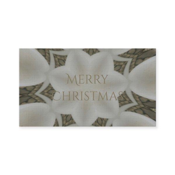 Kaleidoscope Design Flower Soft White