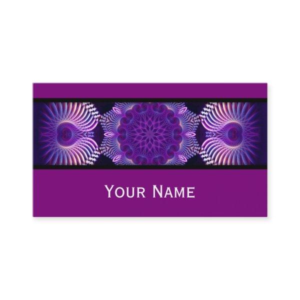 Kaleidoscope Fractal Flower I + your text