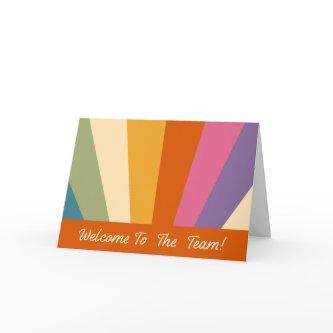 Kaleidoscope Welcome to the Team New Employee Card