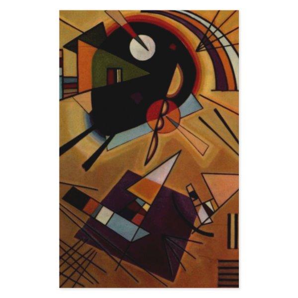 Kandinsky Black Violet Stationery