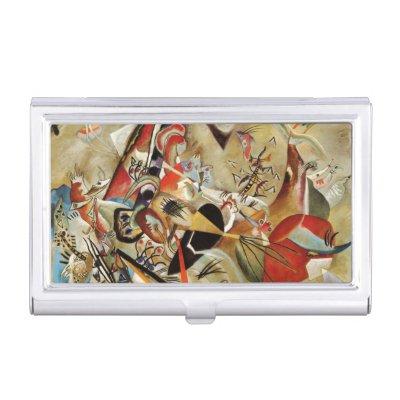 Kandinsky's Abstract Composition Painting  Case