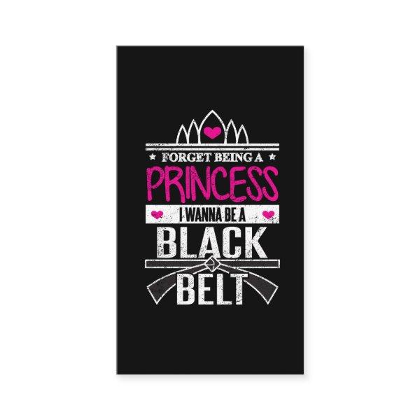 Karate Girls Forget Princess Be a Black Belt