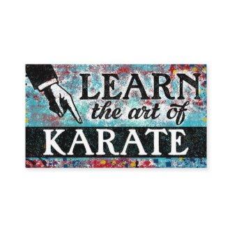 Karate Lessons  - Blue Red
