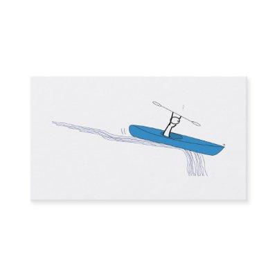 Kayaker on the water