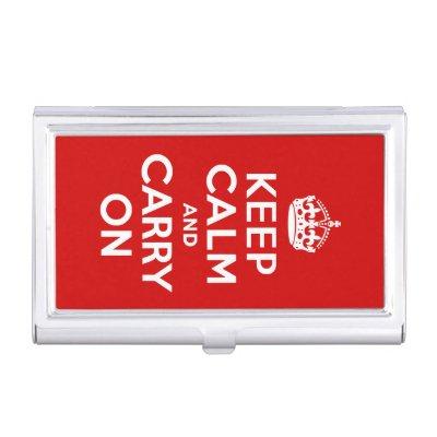 Keep Calm and Carry On Case For