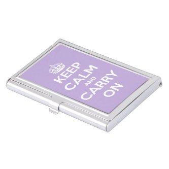 Keep Calm and Carry On Cottage Lavender  Holder