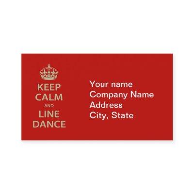 Keep Calm and Line Dance