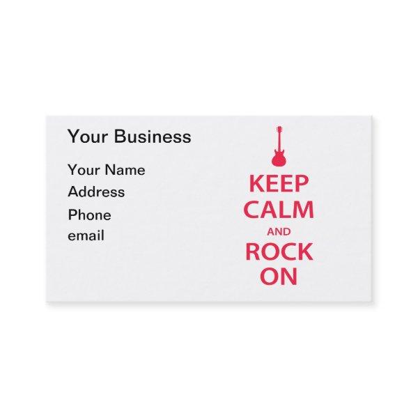 Keep Calm and Rock On!