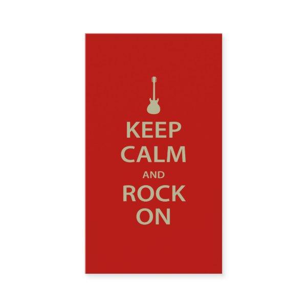 Keep Calm and Rock On!