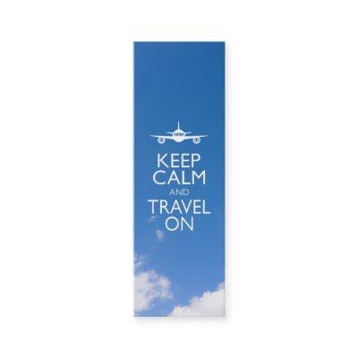 KEEP CALM AND TRAVEL ON MINI