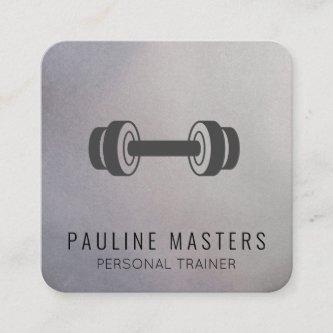 Kettle Bell Dumbell Icon | Personal Trainer Appointment Card