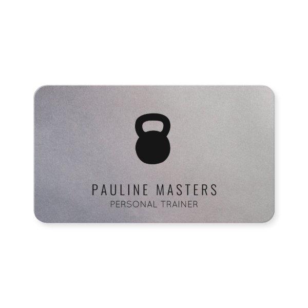 Kettle Bell Icon | Personal Trainer Appointment Card