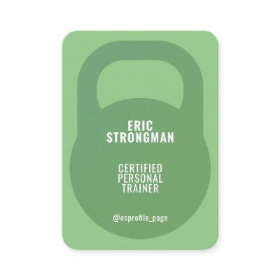 Kettlebell shape cover mint