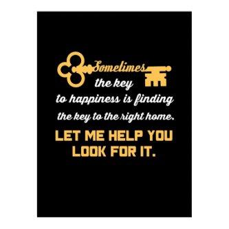Key To Your New House Poster
