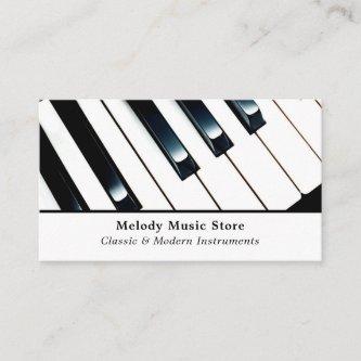 Keyboard Keys, Musical Instrument Store