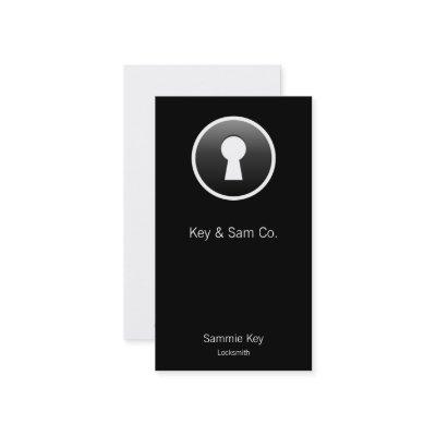 Keyhole Button-style