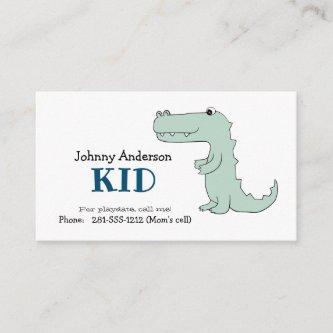 Kid Dinosaur  For Boy Playdate