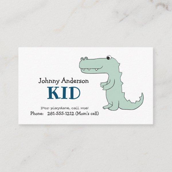 Kid Dinosaur  For Boy Playdate
