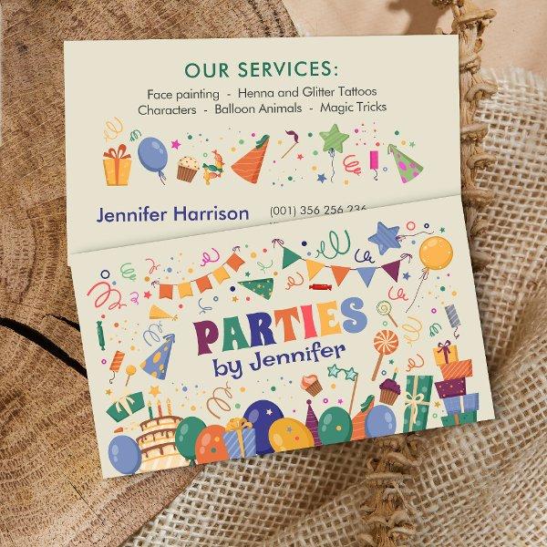 Kids Event Planner - Cute Whimsical Cartoon