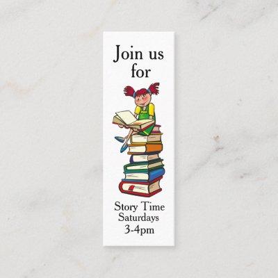 Kids Library Book Week Story Time Promotion Mini