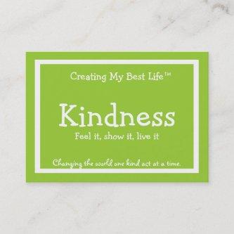 Kindness Card - Green