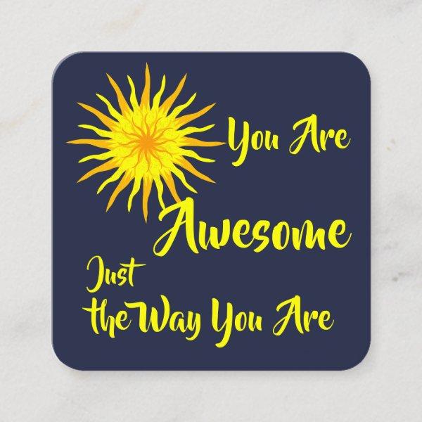 Kindness Card: "You Are Awesome" Cards