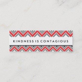 Kindness Is Contagious Challenge Card