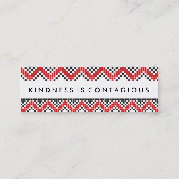 Kindness Is Contagious Challenge Card