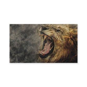King of Beasts Roaring