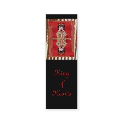King of Hearts, Mini Bookmarks Mini