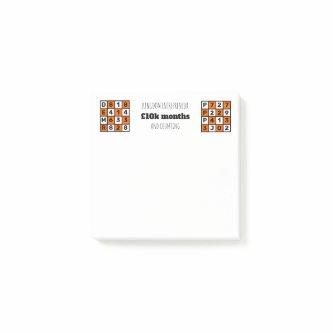 Kingdom Entrepreneur Christian Affirmation Verses Post-it Notes